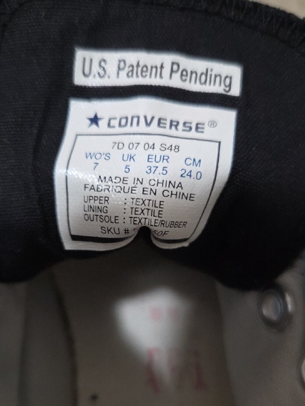 Converse All Star Black Sheep Double Tongue Low-Top Sneakers - Picture 7 of 7